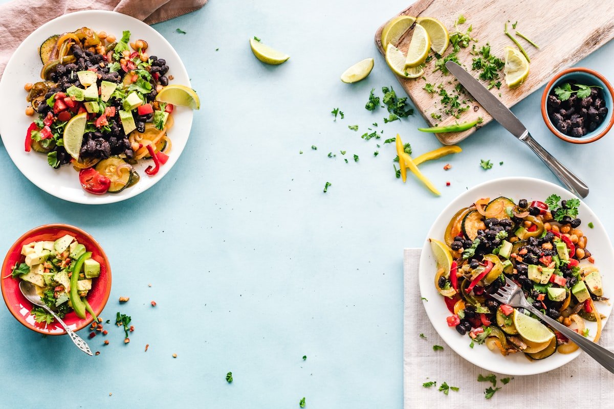 Wrap integral de frango e salada